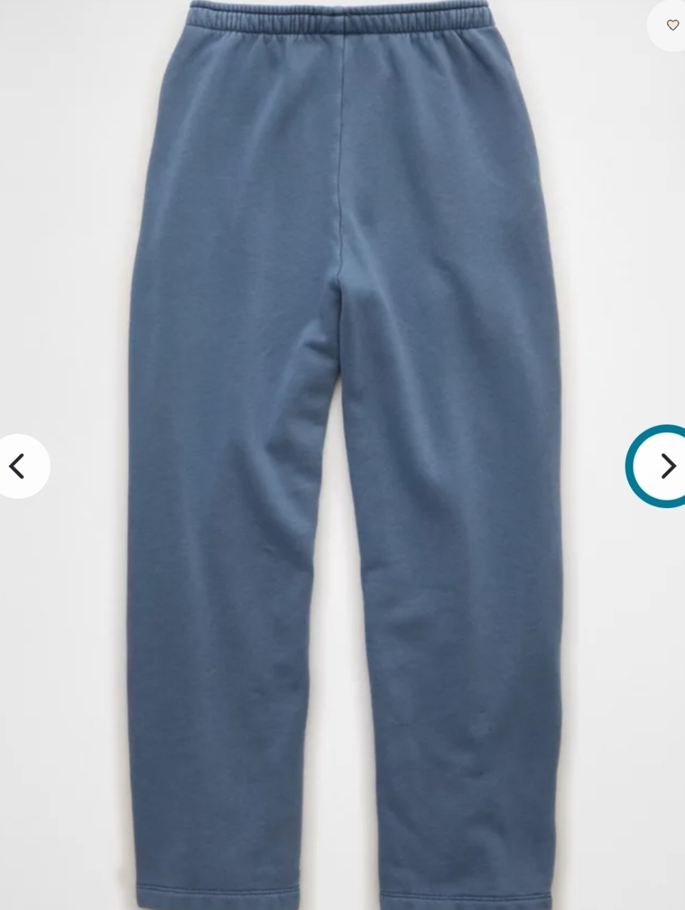 AE Everyday Luxe Barrel Sweatpant - Blue - Picture 5 of 7